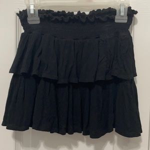 Pinc Premium Black Mini Skirt Size M girls preppy